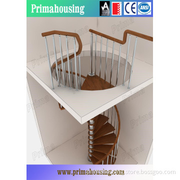 Wooden Spiral Staircase (PR-S46)